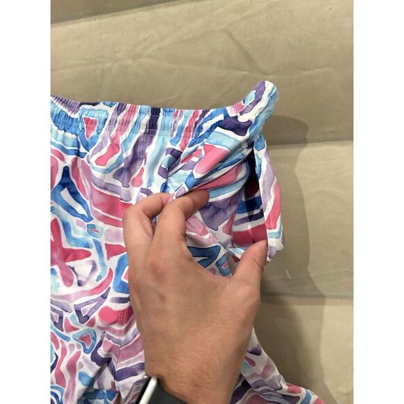 Kenny Flowers Mens XL Watercolor Swim Trunks Shorts - Picture 7 of 7